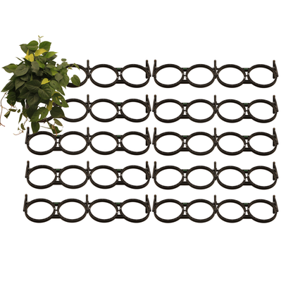 GreenUp Vertical Garden – Duo Pot Modules (🧩20 modules · 2 pots per module ·🌱 Supports 40 plants)