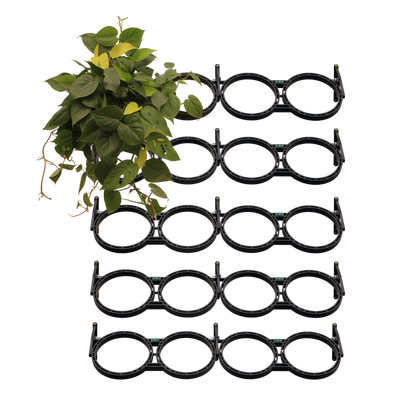 GreenUp Vertical Garden – Duo Pot Modules (🧩10 modules · 2 pots per module ·🌱 Supports 20 plants)